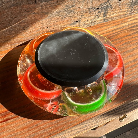 Lucite citrus tea light holder - Picture 6 of 10